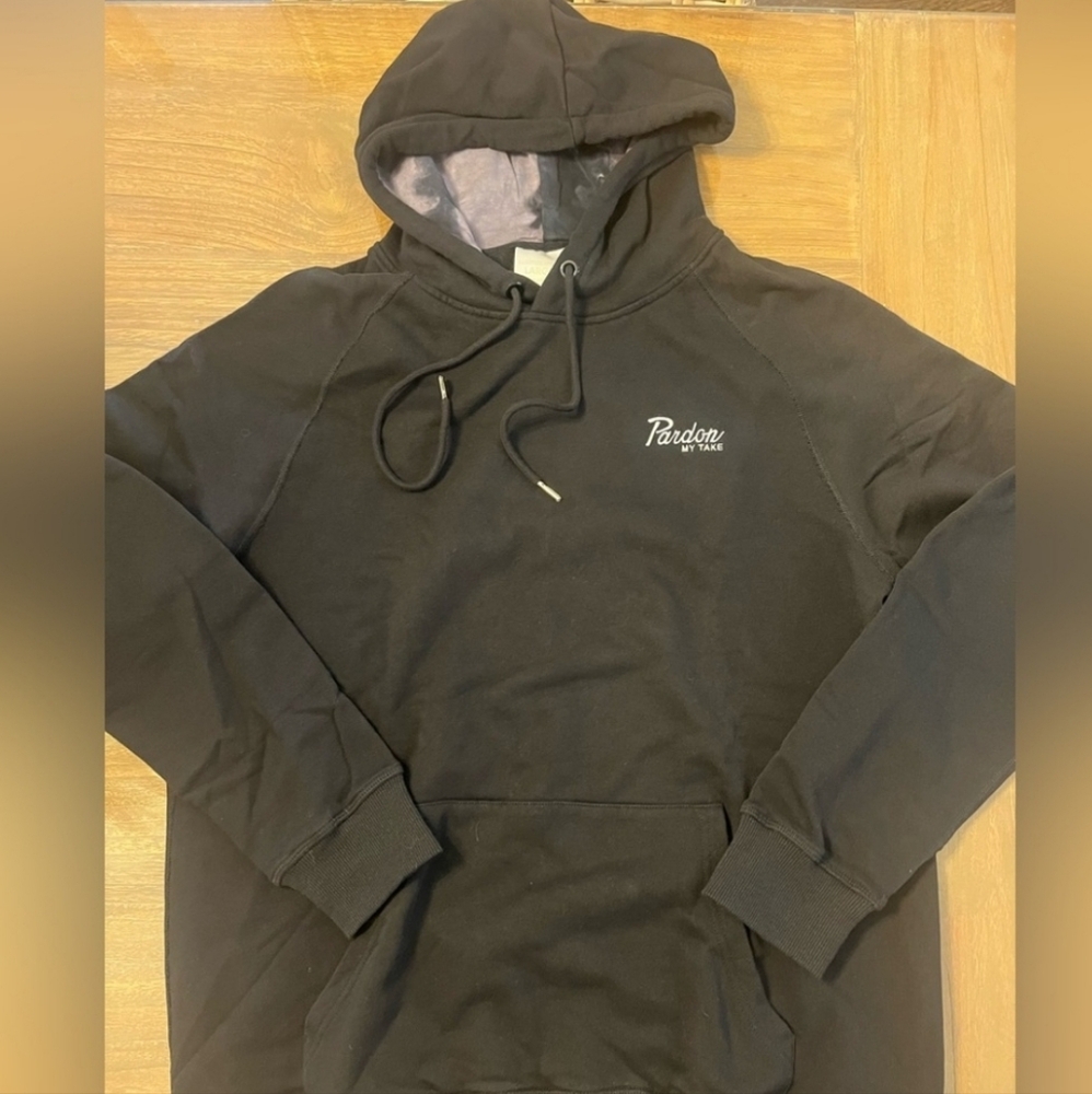 NEW PMT lined Black Hoodie